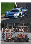 Motor Racing Mark Webber collection 23 superb, signed colour photos from Australian career in