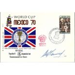 Alf Ramsey signed World Cup Mexico 1970 Official FA Commemorative cover with Mexico stamp and