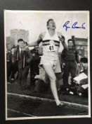 Sir Roger Bannister Signed Collection. A Selection Of Three 10 X 8 Inch Photographs Signed By The