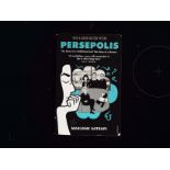 Persepolis Graphic Novel paperback book by Marjane Satrapi. Signed by author. Published 2008 by