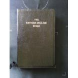 The Revised English Bible softback book 236 pages with dedication Published 1989 Oxford University