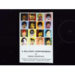 A Solitary Confinement Signed paperback book by Robin Sheppard. Published 2007 Academy Press ISBN