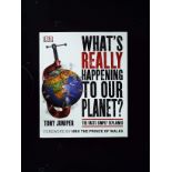 What's Really Happening To Our Planet? The Facts simply Explained paperback book by Tony Juniper.