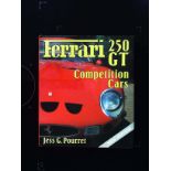 2 x Ferrari Books. 1 - Ferrari 250 GT Competition Cars hardback book by Jess G. Uourret. Published