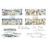 6 June 1994 Douglas First Day Issue Postmark. 50th Anniv of Operation Overland D Day with full set