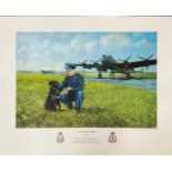 Dambusters World War II 18x22 print titled After Me the Floods by the artist Michael Smart iconic of