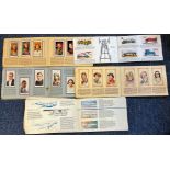 5 x Brooke Bond/Lyons/John Player Picture Card Books Complete, Including Wings across the World,