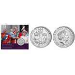Royal Mint Four Generations of Royalty 2018 brilliant uncirculated UK £5 coin presentation pack.