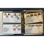 28 FDC in The Winchester Album with Various FDI Postmarks, 13 Leaves with Typed and Hand Written