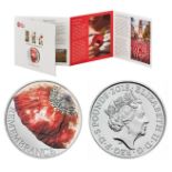 Royal Mint Remembrance Day 2018 A Time To Reflect poppy field presentation pack featuring brilliant,