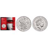 Royal Mint 2018 Pride of England brilliant uncirculated UK £5 coin presentation pack in original