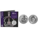 Royal Mint Tower of London Coin Collection brilliant uncirculated 2019 UK £5 coin in The Crown