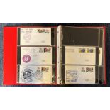 39 Space Exploration FDC in a Binder 8 of which are Signed / Multi Signed with Stamps and FDI