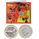 Royal Mint presentation pack from the Royal Air Force Centenary 2018 Collection: Features Watchful