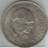 Sir Winston Churchill Commemorative Crown. 1874-1965. a collectors silver coin. Date on coin is