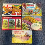 5 x Brooke Bond / Cigarette Picture Card Books, some Complete some Part Sets some Empty, Including