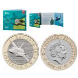 Royal Mint presentation pack from the Royal Air Force Centenary 2018 Collection: Features The Next