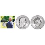 Royal Mint 2018 Portrait of a Prince brilliant uncirculated UK £5 coin. Created to mark Prince