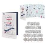 Royal Mint Great British Coin Hunt 2018 10p Coin Collector Album. Specially designed for 2018 this
