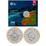 Royal Mint presentation pack from the Royal Air Force Centenary 2018 Collection: Features A Symbol