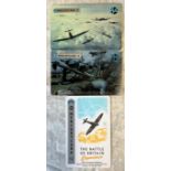 3 Battle of Britain 50th Anniversary Exhibition Phone Cards Images of Spitfires in Battle, and on