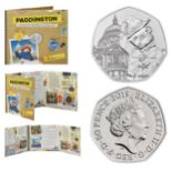 Royal Mint Paddington™ at St Paul's 2019 brilliant uncirculated UK 50p coin presentation pack.