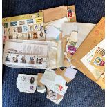 A Large Quantity of Worldwide Used Stamps, Enough to fill a Shoe Box, Could Yield Good Value. Good