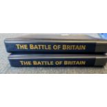 2 x Royal Air Force Fighter Command - Battle of Britain Binders (Blue). Good condition. We combine
