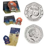 Royal Mint 2019 Wallace and Gromit brilliant uncirculated UK 50p coin presentation pack. As you'd