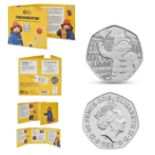 Royal Mint Paddington™ at the Palace 2018 brilliant uncirculated UK 50p coin presentation pack. This