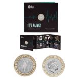 Royal Mint 'It's Alive!' 2018 presentation pack celebrating 200 years since the publication of