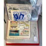 22 Faga Cards in a Binder Including no 381 / Royal Wedding 1986 x 2, no 400 / Bicentenary French