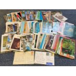Over 250 Used Worldwide Postcards with Messages and many with Stamps. Good condition. We combine