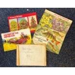 5 x Brooke Bond / Cigarette Picture Card Books, some Complete some Part Sets some Empty, Including