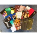 20 Opera & Classical Music Official In House Programmes, Including 2 x Wigmore Series Summer 10,