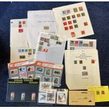 Worldwide Mint & Used Stamps Collection in Packs and on Album Pages, Including Cuba set of Horses
