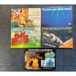 5 x Brooke Bond Picture Card Books Complete, Including Play Better Soccer, The Race into Space,