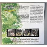 Presentation Pack Malaysia Protected Mammals Series 2, with 4 Stamps 20sen, 30sen, 50sen, 1rm,