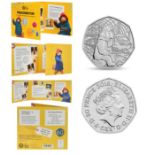 Royal Mint Paddington™ at the Station 2018 brilliant uncirculated UK 50p coin presentation pack.