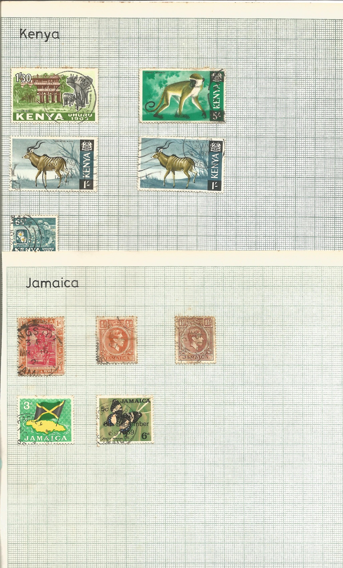 BCW stamp collection on 20 album pages. Good condition. We combine postage on multiple winning - Image 2 of 2