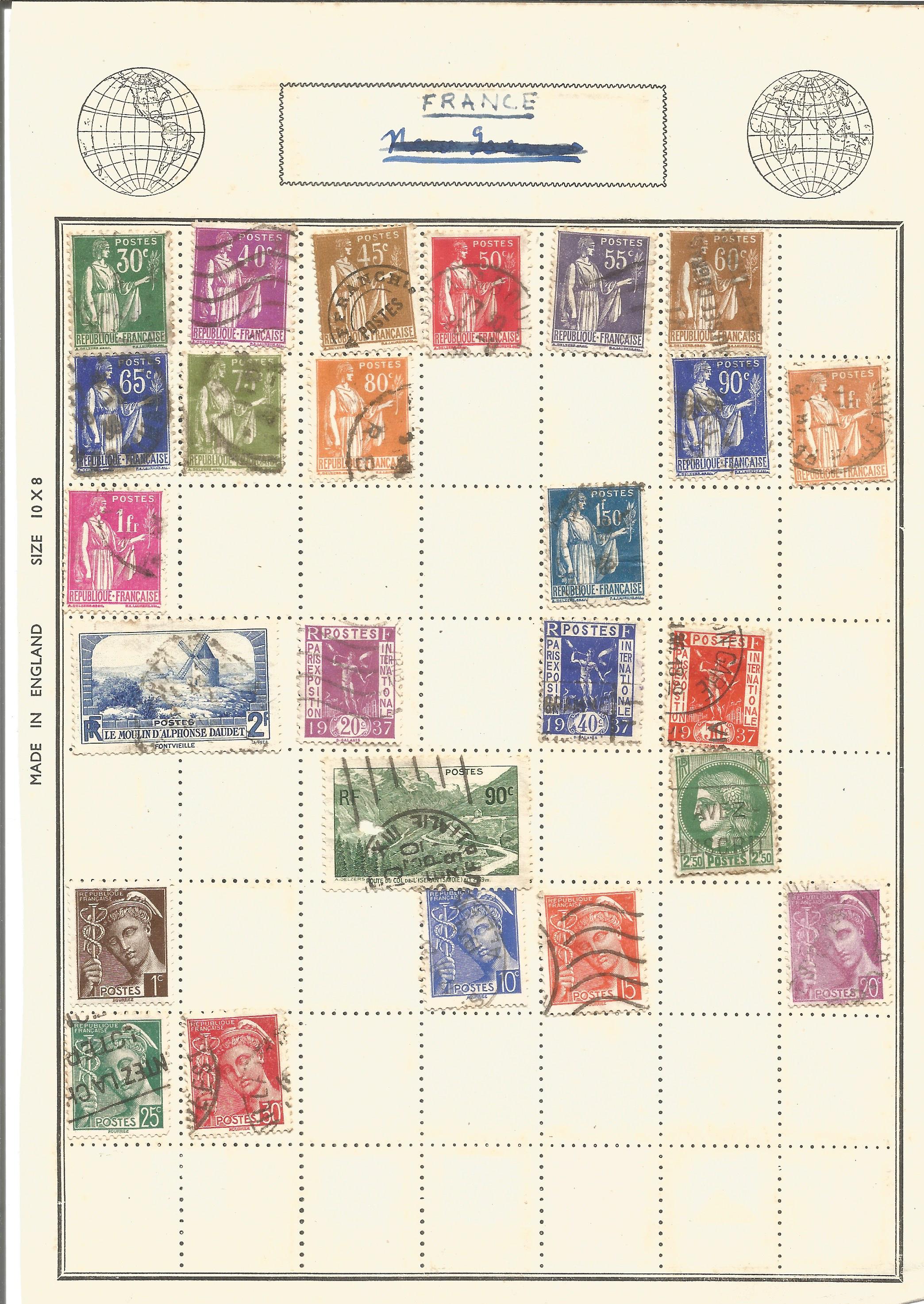 France and Portuguese colonies stamps on 6 pages. Good condition. We combine postage on multiple - Image 2 of 2