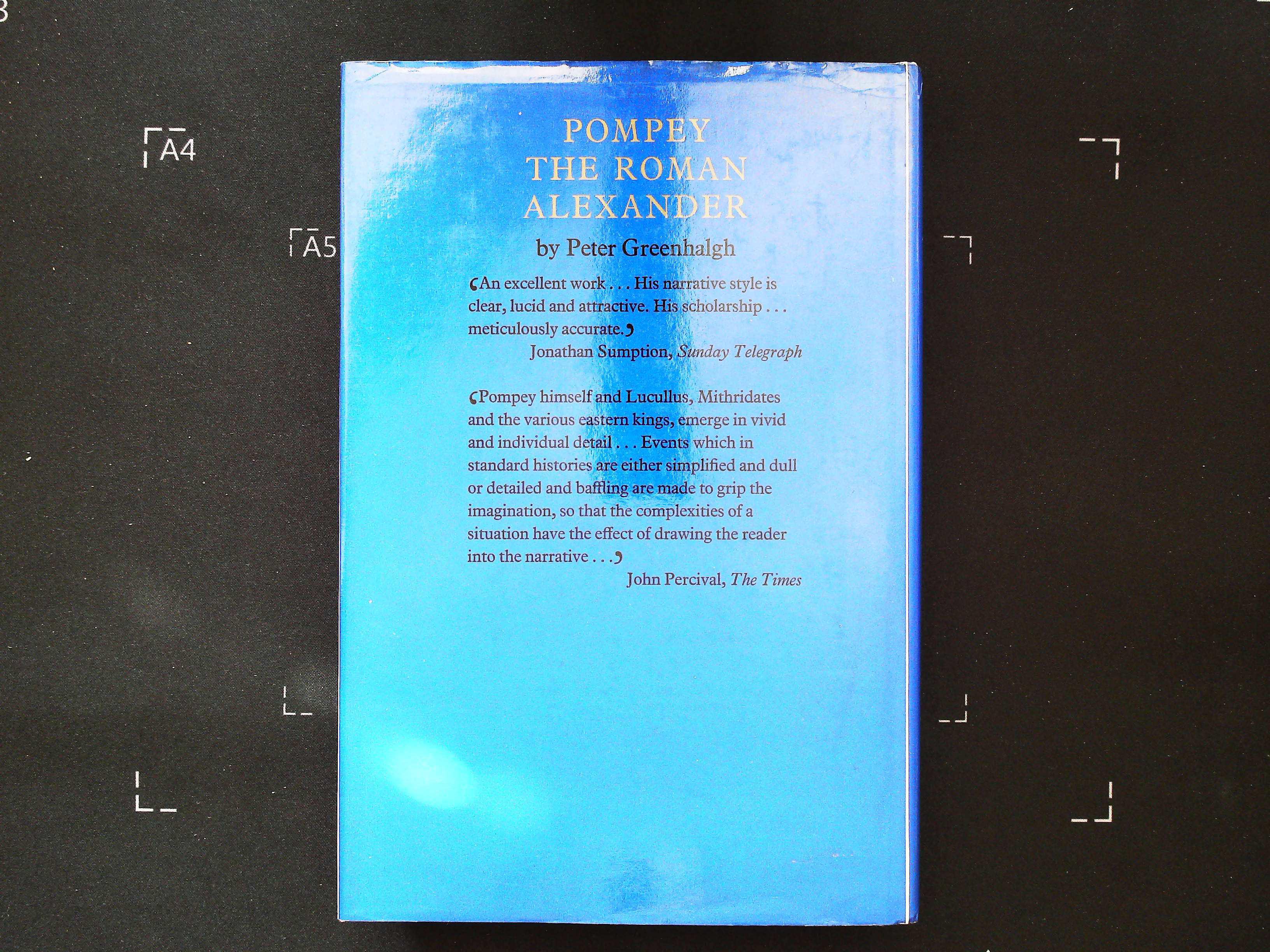 Pompey The Republican Prince by Peter Greenhalgh hardback book 320 pages Published 1981 Weidenfeld - Image 2 of 3