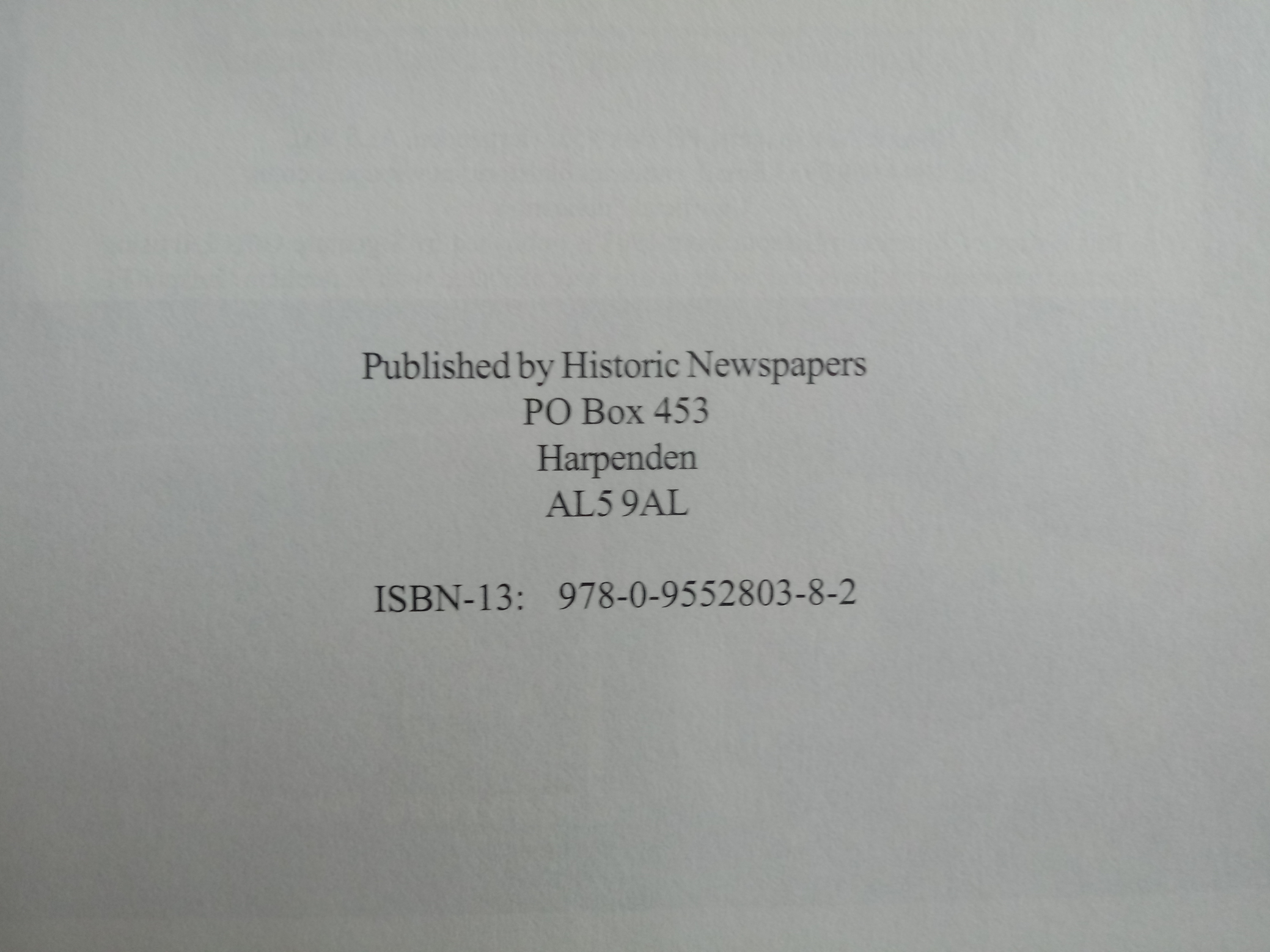 Newspaper Headlines Tottenham Hotspur A History From 1907 hardback book Published Historic - Image 3 of 3