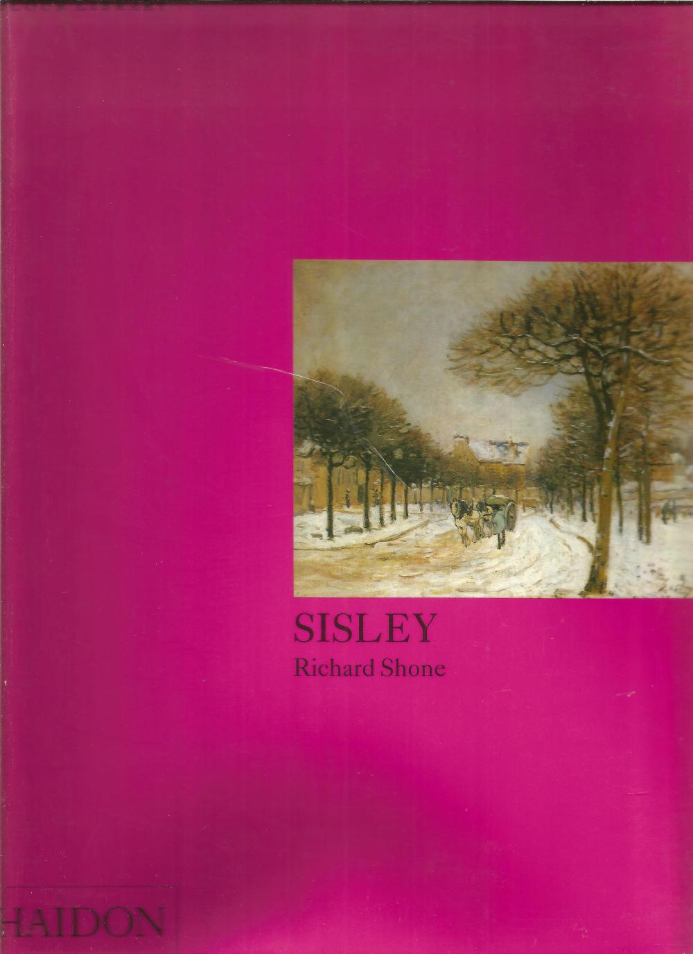 Sisley by Richard Shone. Unsigned large hardback book with dust jacket published in 1994 in London