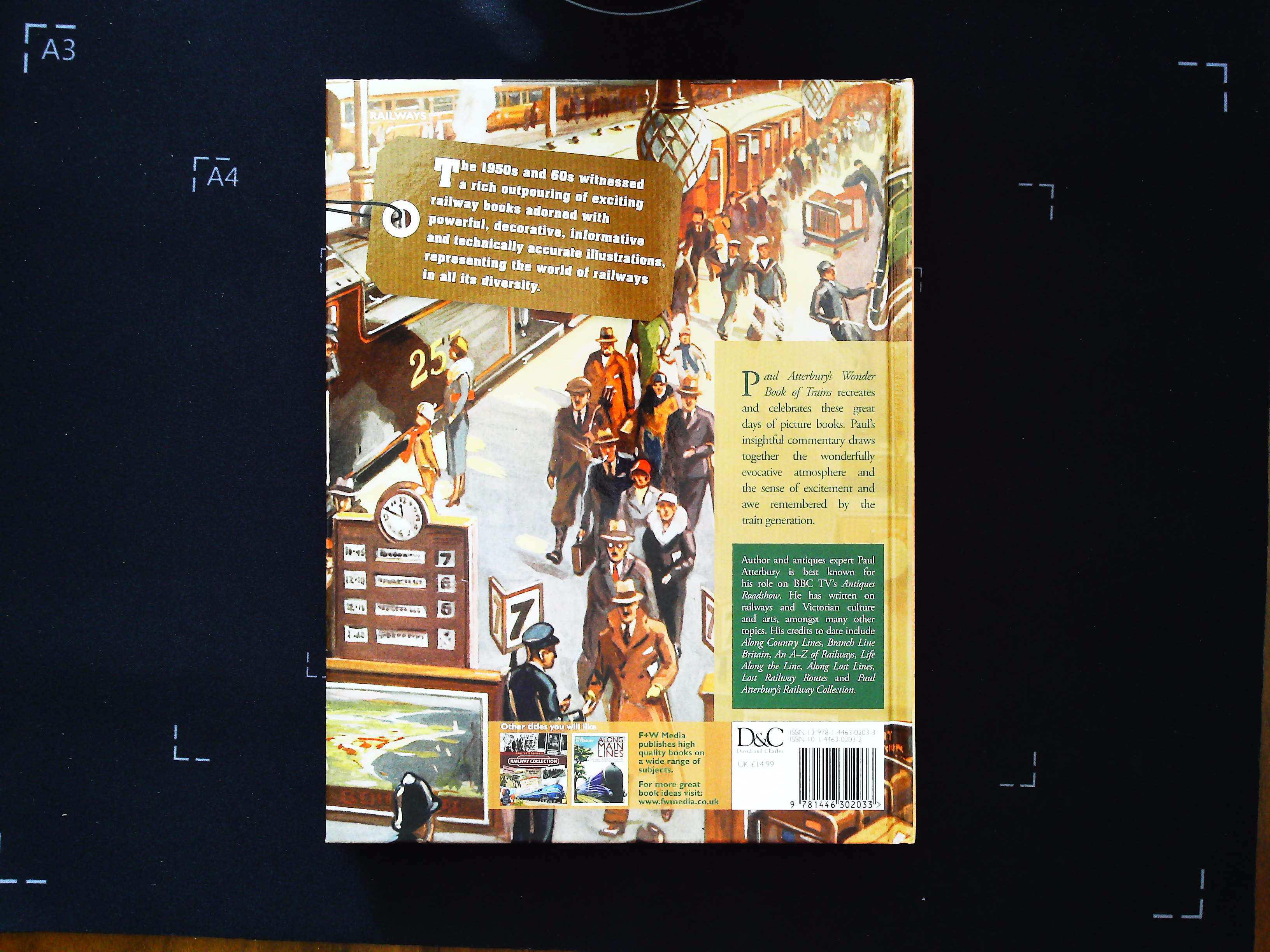 Paul Atterbury's Wonder Book Of Trains hardback book 126 pages Published 2012 David and Charles ISBN - Image 2 of 3