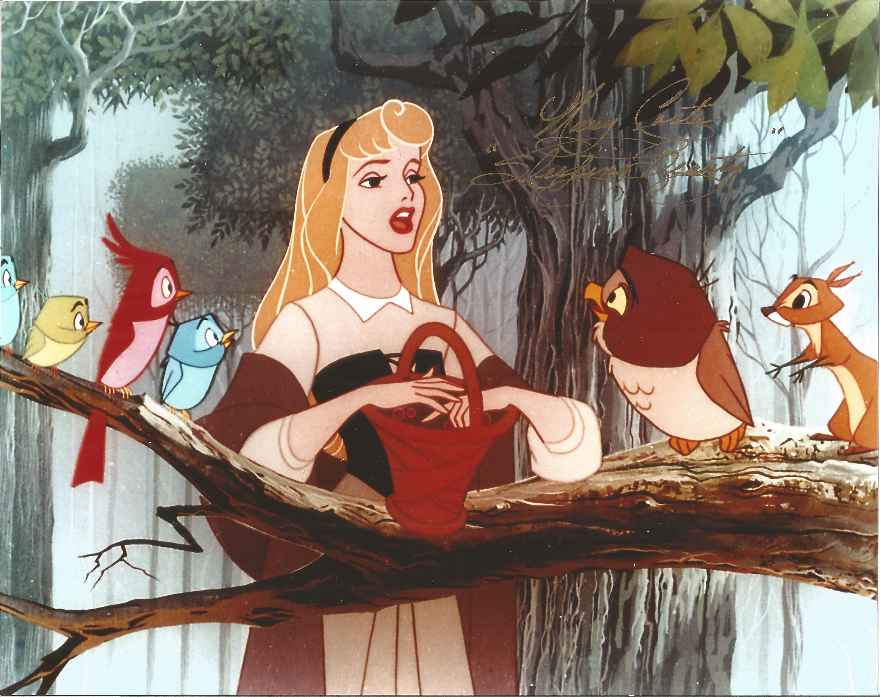 Mary Costa signed Sleeping Beauty 10x8 Animated colour photo. Mary Costa (born April 5, 1930) is