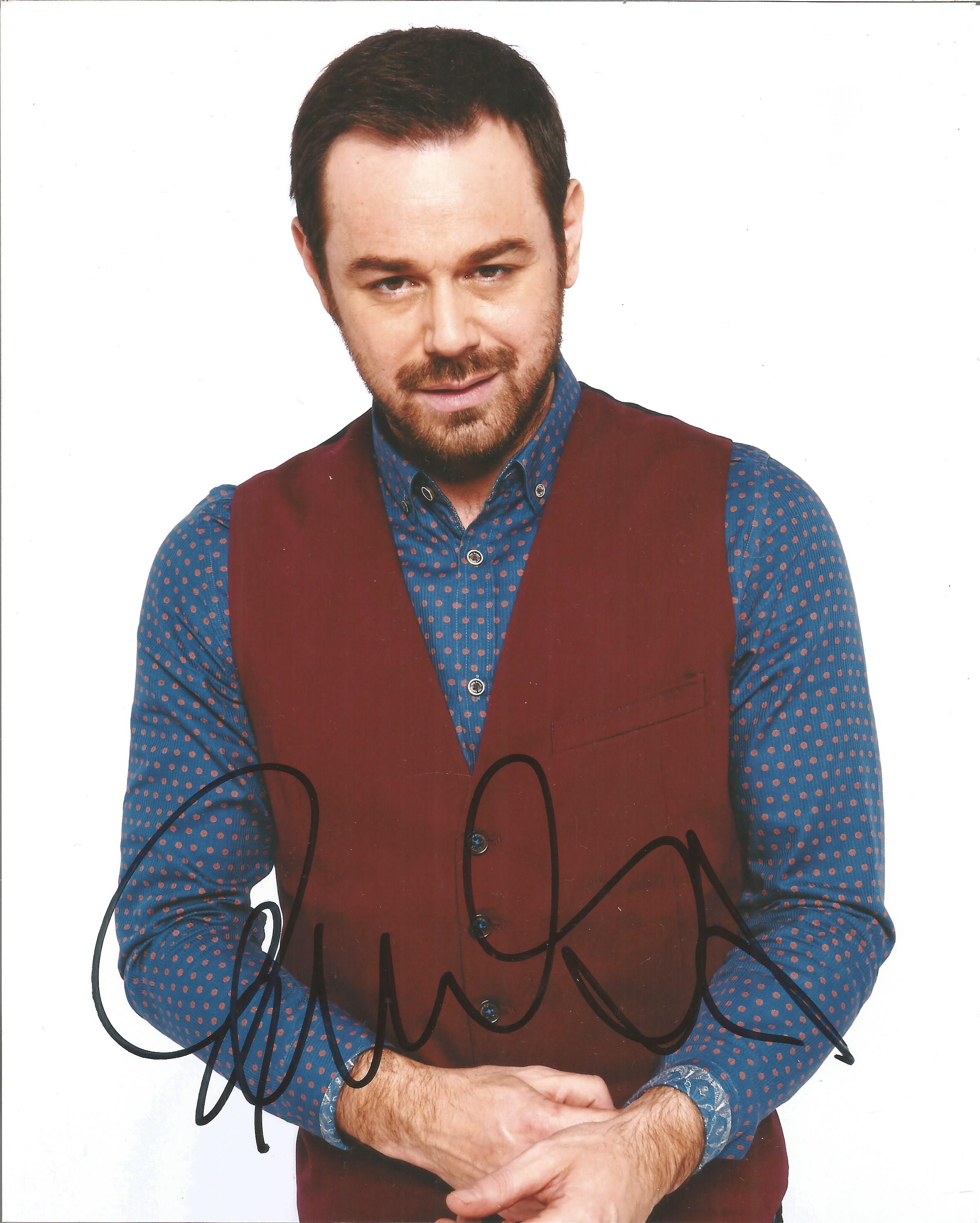Danny Dyer signed 10x8 colour photo. Daniel John Dyer (born 24 July 1977) is an English actor and