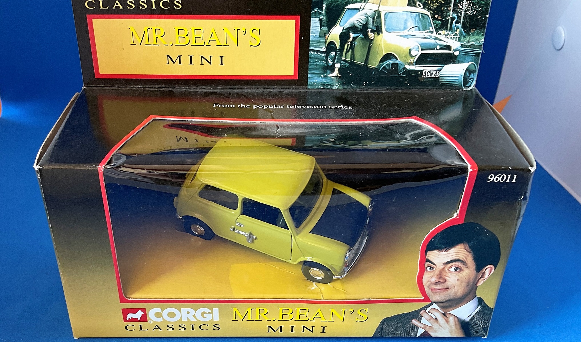 Vintage Toys. CORGI collection. A Die-cast metal and plastic MINI, from the film 'Mr Bean'. In - Image 2 of 2