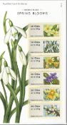 Royal Mail Post & Go Labels Collectors Pack no 14 British Flora II Spring Blooms 2014. Good