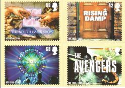 Set of 6 Classic ITV PHQ Cards without Stamps, Including The South Bank Show, Who Wants to be a